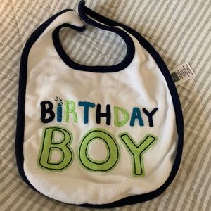 Birthday Boy Bib